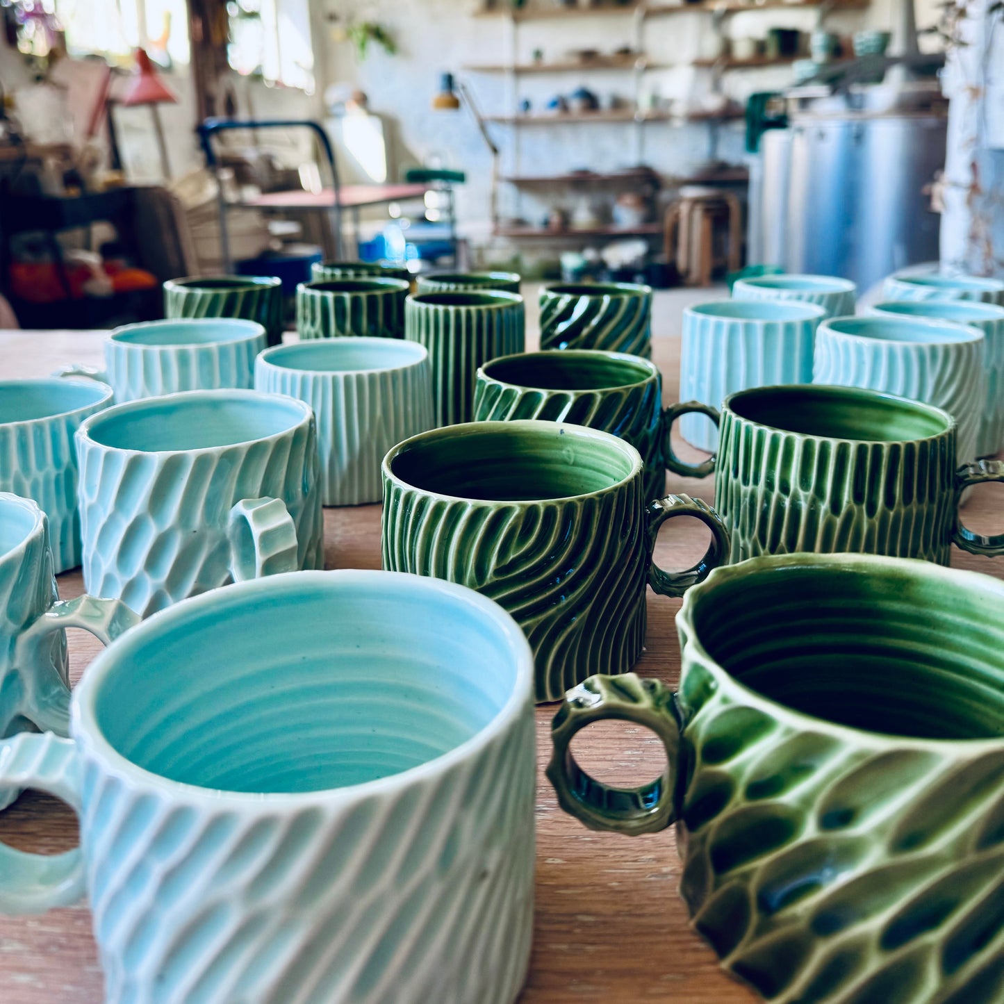 Carved cup