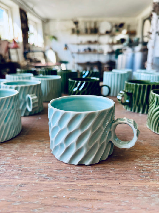 Carved cup